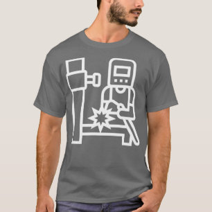 Camiseta Soldaduras Fantásticas Soldindo Impressão Simples