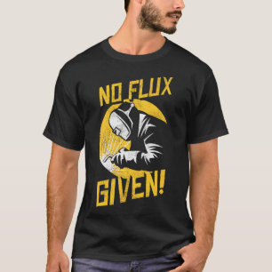 Camiseta soldaduras introvertidas não têm fluxo