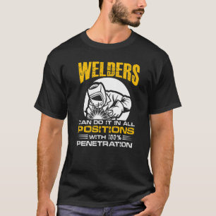Camiseta Soldaduras Podem Fazê-Lo Em Todas As Posições Da S