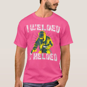 Camiseta Soldagem Elétrica Para Homens Divertido Soldador