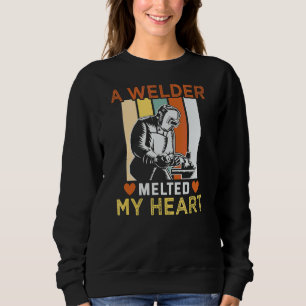 Camiseta Solder Craftsman Meme A Welder Derreteu Meu Coraçã