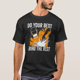 Camiseta Solder Faça o melhor que puder.