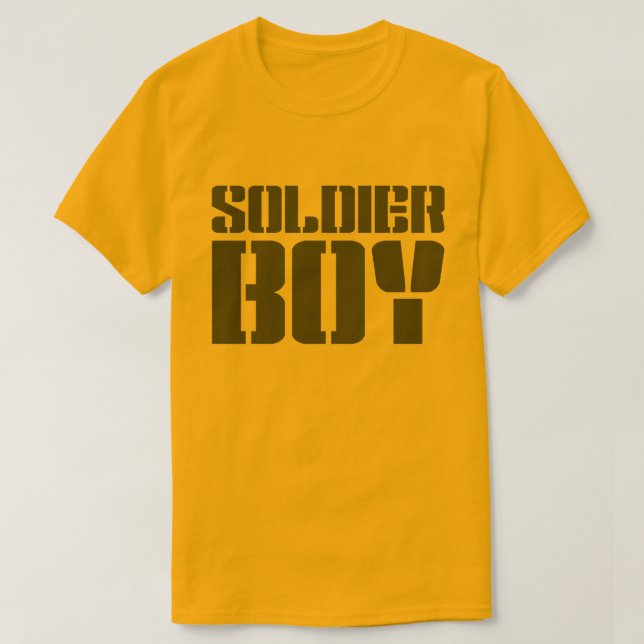 CAMISETA SOLDIER BOY (Frente do Design)