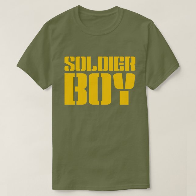 CAMISETA SOLDIER BOY (Frente do Design)