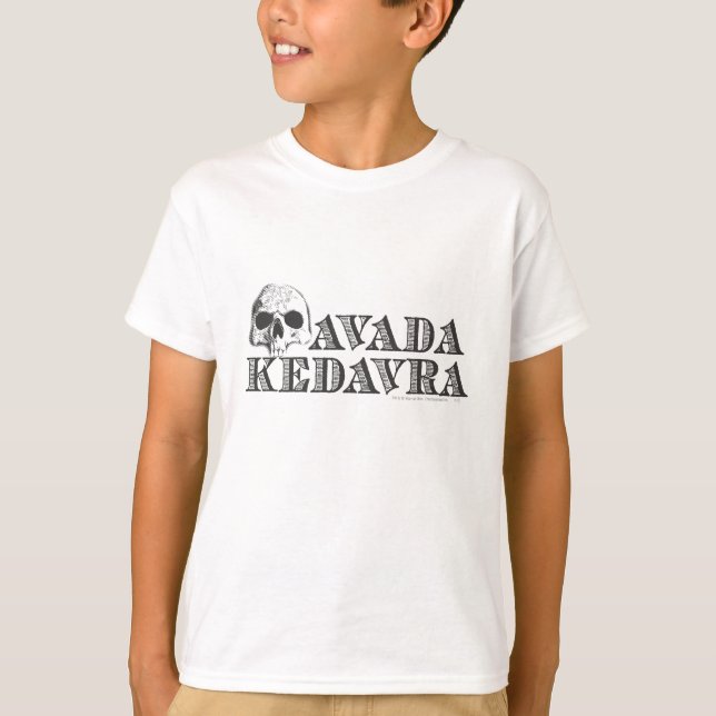 Camiseta Soletra Harry Potter| Avada Kedavra (Frente)