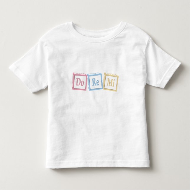 Camiseta Solfeggio Baby Bloqueia Musical (Frente)