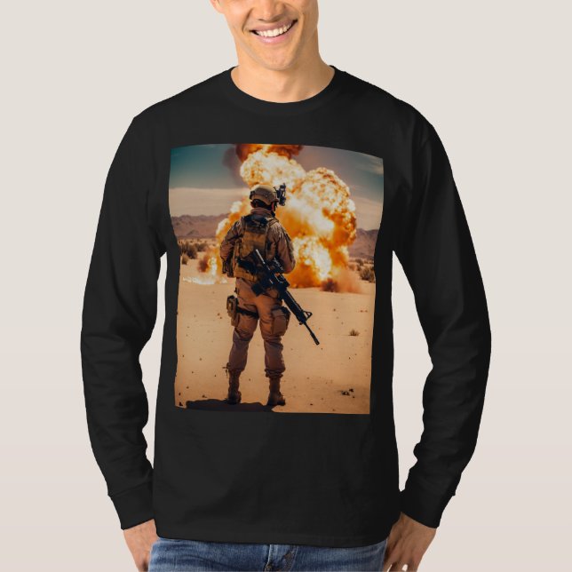 Camiseta Solger da guerra mundial (Frente)