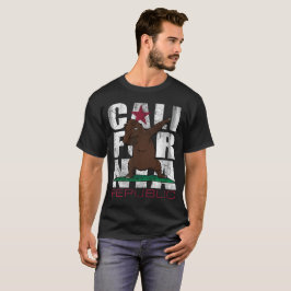 Camiseta Solha de toque ligeiro da bandeira do urso da