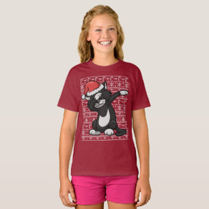 Camiseta Solha feia de toque ligeiro da camisola do Natal