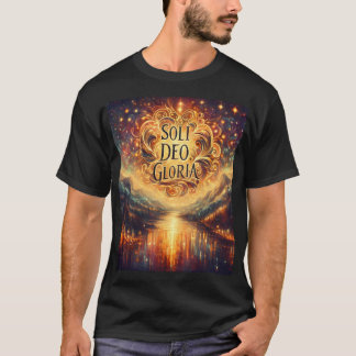 Camiseta Soli Deo Gloria, Glória Seja a Deus Sozinha, Cenár