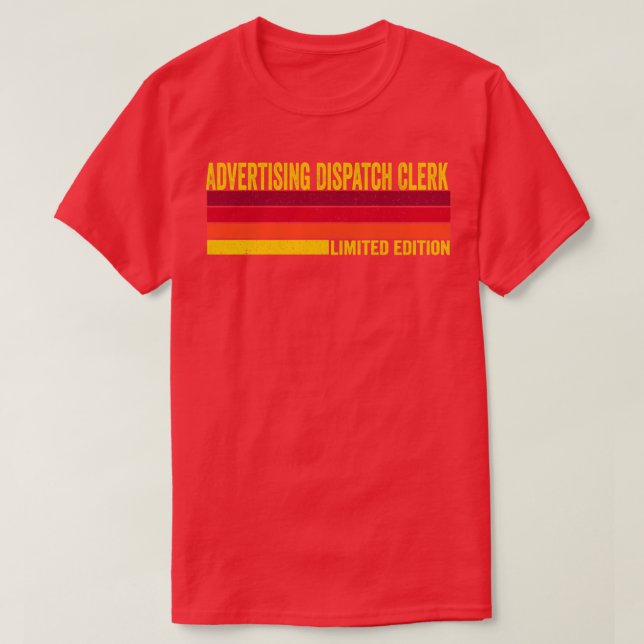 Camiseta Solicitante de despacho de publicidade (Frente do Design)