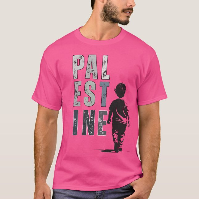 Camiseta Solidariedade à Palestina – Camisa Code P (Frente)