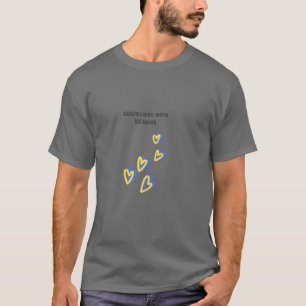 Camiseta Solidariedade Com A Ucrânia