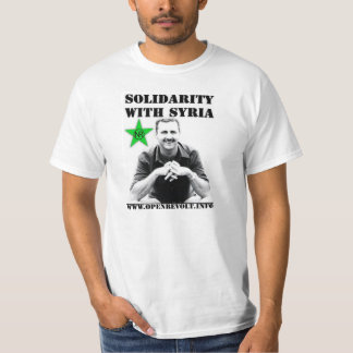Camiseta Solidariedade com Syria