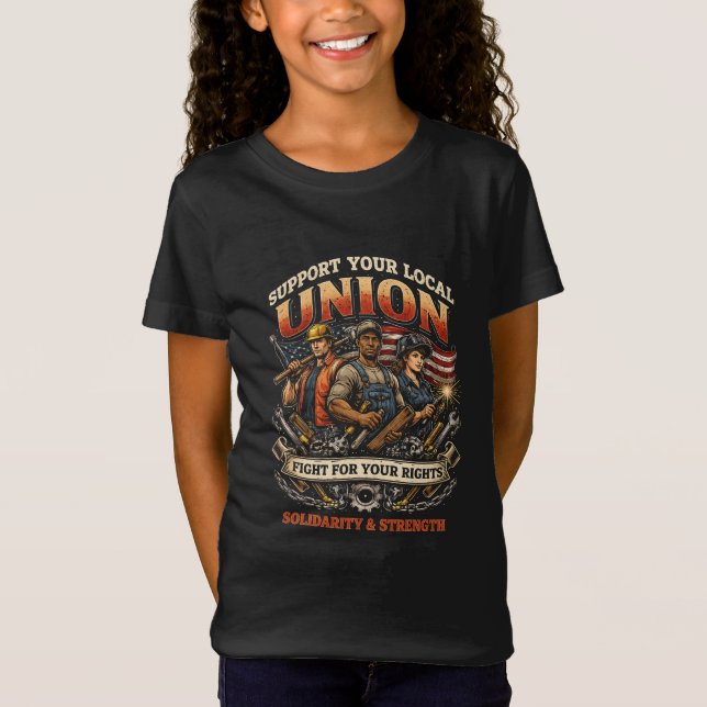 Camiseta Solidariedade e Força (Frente)