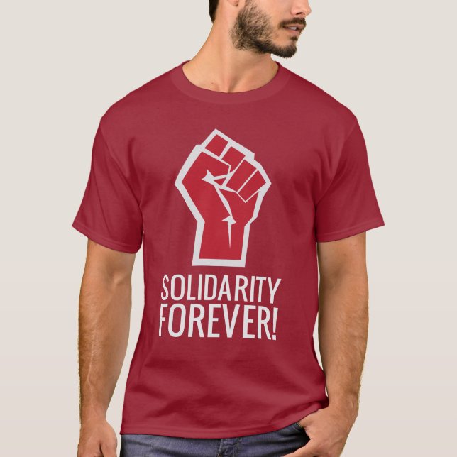 Camiseta Solidariedade para sempre! (Frente)