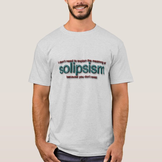 Camiseta Solipsism (Frente)