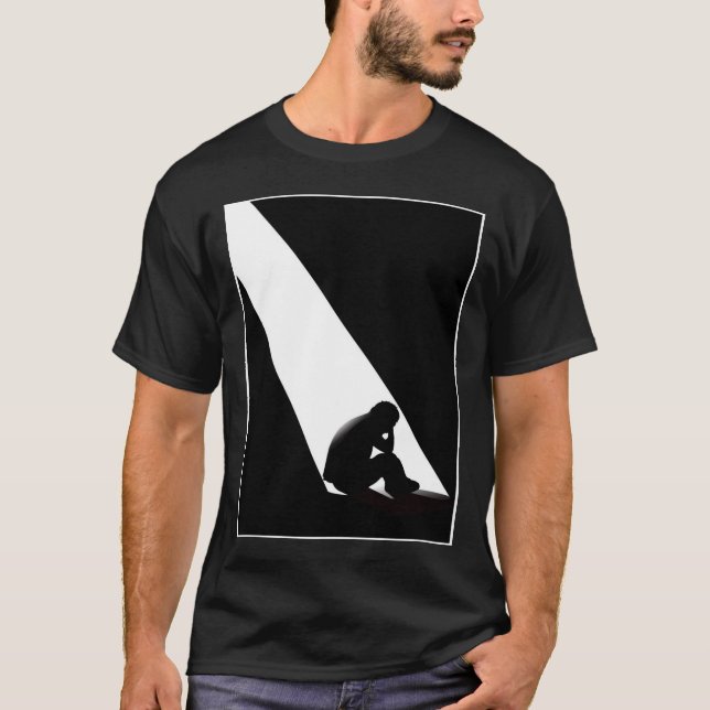 Camiseta solitário (Frente)
