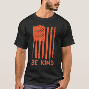 Camiseta Solitário Dia da Criança Laranja Anti-Bullying É B