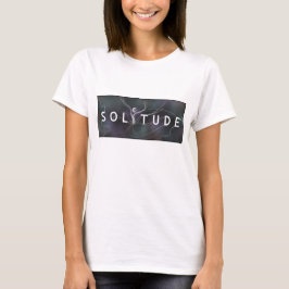Camiseta SOLITUDE | Melancholy x Tipografia