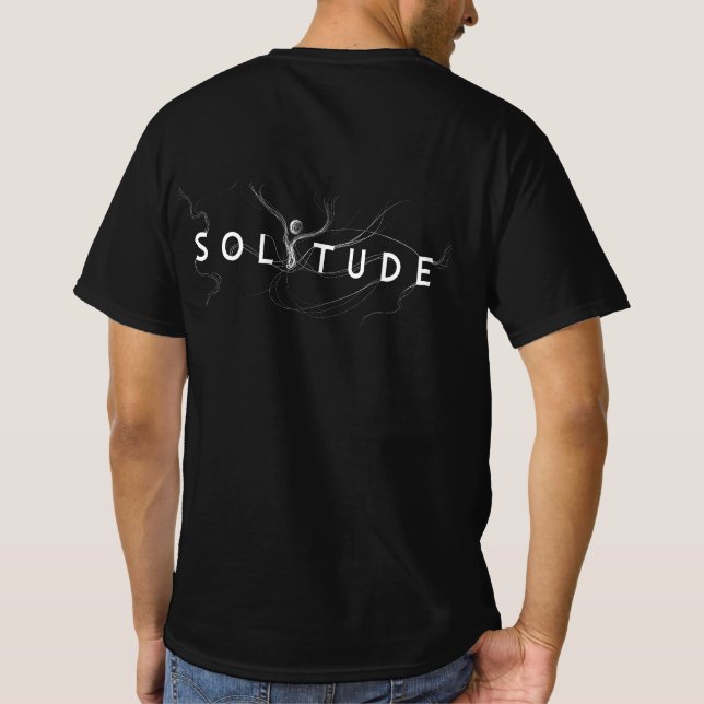 Camiseta SOLITUDE | Melancholy x Tipografia (Verso)