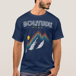 Camiseta Solitude    UtahResort 1980s Retroativo