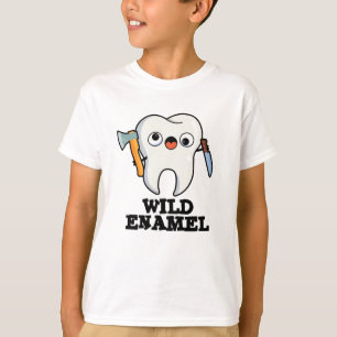 Camiseta Solo Enamel Funny Selvagem Tooth
