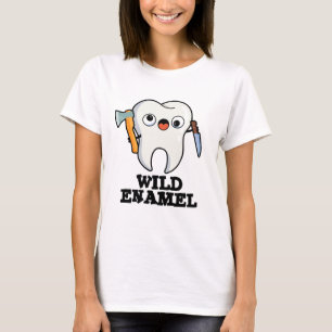 Camiseta Solo Enamel Funny Selvagem Tooth