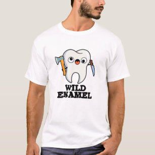 Camiseta Solo Enamel Funny Selvagem Tooth