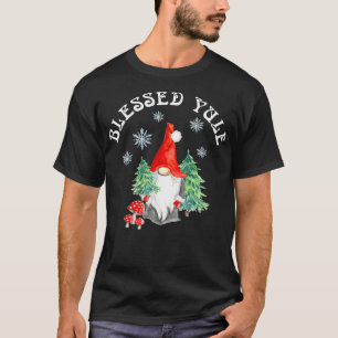 Camiseta Solstício de inverno Abençoado Yule Pagan Holida