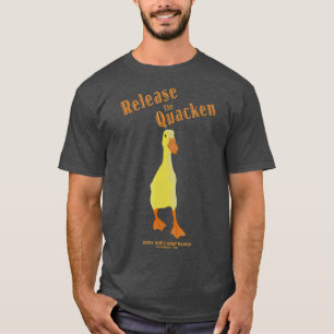 Camiseta Solte o Duque Runner do Pato Quacken