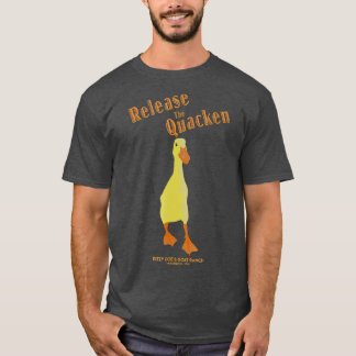 Camiseta Solte o Duque Runner do Pato Quacken