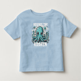 Camiseta Solte o KRAKEN! Octopus bonito