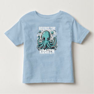 Camiseta Solte o KRAKEN! Octopus bonito