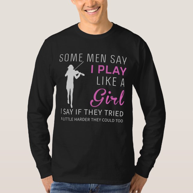 Camiseta Solte o Maestro dentro de: Hilarious Toca Violino (Frente)