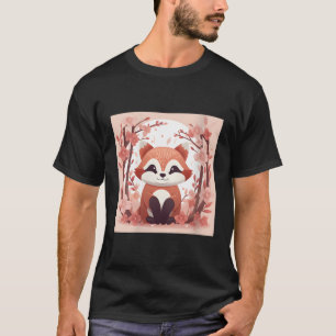 Camiseta Solte O Seu Ness Com A Nossa Panda Vermelha E A Ch