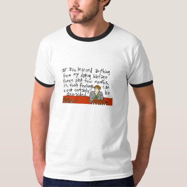 Camiseta Solteiro Blunders: Falha De Namorando Hilarianteme (Frente)