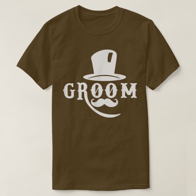 Camiseta Solteiro De Casamento De Noivado Bonito De Chat De (Frente do Design)