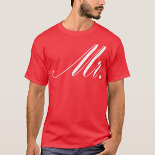 Camiseta Solteiro do Casal do Homem-Casamento do Homem- Sr.