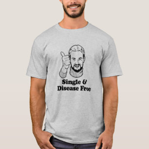 CAMISETA SOLTEIRO E DOENÇA