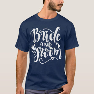 Camiseta Solteiro E Solteiro De Casamento Da Noiva