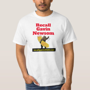 Camiseta Solteiro Lado - Chamada de Gavin Newsom