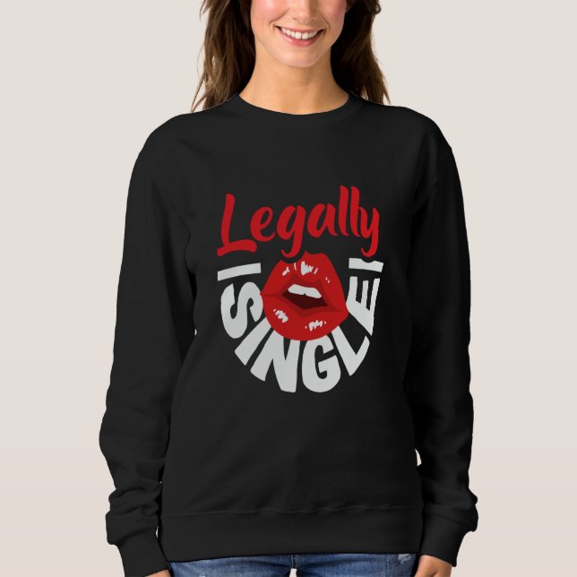 Camiseta Solteiro Legally Celebrar Liberdade Divórcio (Frente)