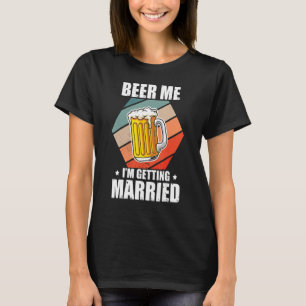 Camiseta Solteiro me beba, vou me casar com Solteiro parte