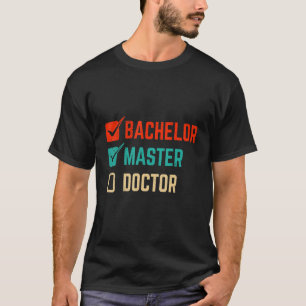 Camiseta Solteiro mestrado em Mestrados