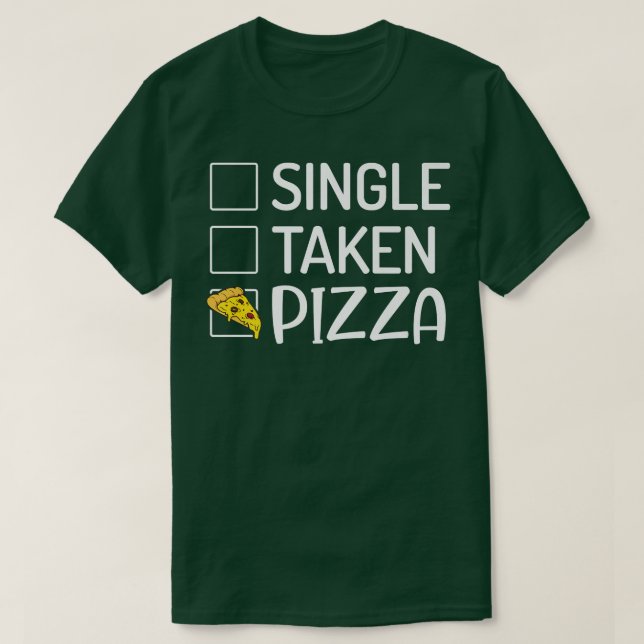 Camiseta Solteiro Pizza Snack Pizzalove Pizza (Frente do Design)