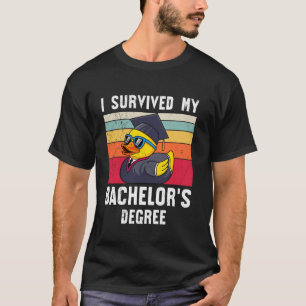 CAMISETA SOLTEIRO SOBREVIVI À FESTA DE FORMATURA DA MINHA G