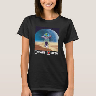 Camiseta Solteiro Tirada da Alienígena S do Dia de os namor