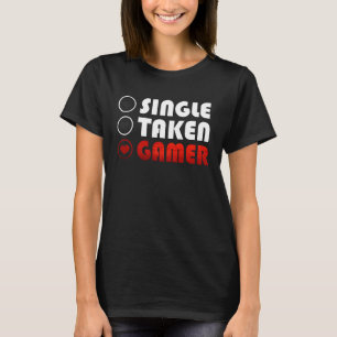 Camiseta Solteiro Tirada Gamer