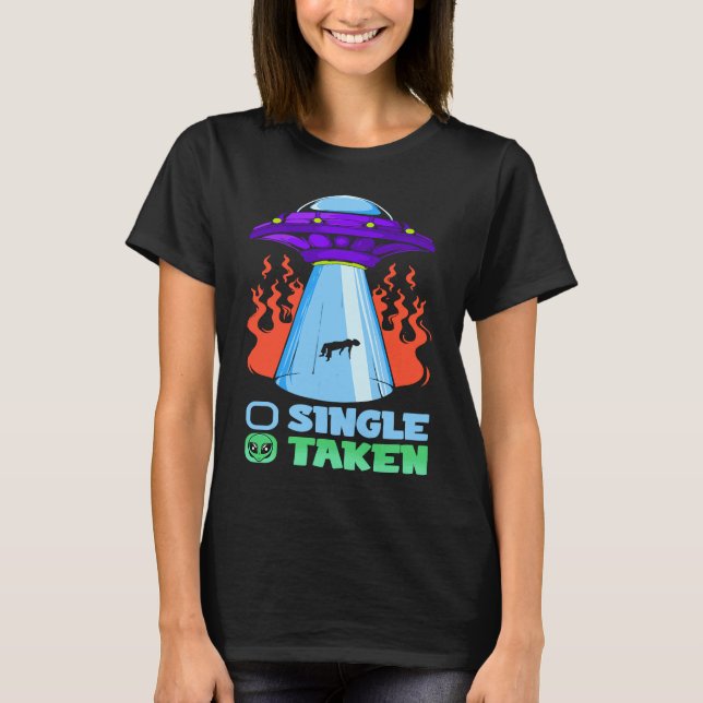 Camiseta Solteiro Tirado no Encontro Ufo 1 (Frente)